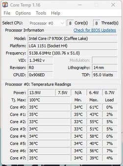 Herný PC • i7 9700K • GTX 1080 TI 11G • 16G - 10