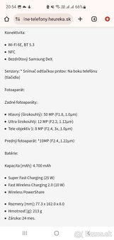 Predám Samsung Galaxy S 24 FE, v stave nového - 10