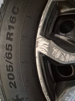 5X130 205/65-16C VW TRANSPORTER 4KS ZIMNÉ - 10