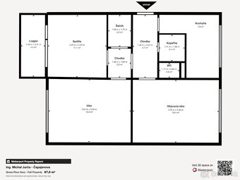 Predám 3 izb byt v Košiciach - sídlisko Terasa, 68 m2 - 10