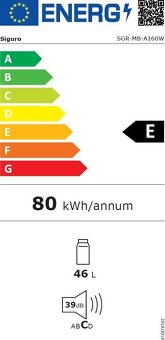 malá chladnička Siguro MB-A160 (12 roč. záruka na kompresor) - 10