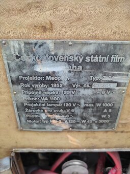 Premietacka MEOPTON 1952 ČS. Štátny film - 10