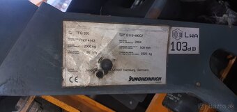 VYSOKOZDVIŽNÝ VOZÍK JUNGHEINRICH - 10