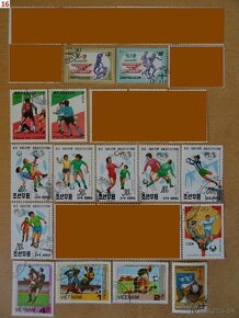 Nádherné poštové známky FUTBAL - 10