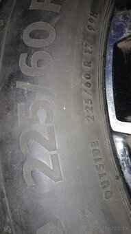 disky Brock a letné pneumatiky 225/60/ R17 Kia Sportage - 10