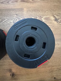 Nakladací činkový set Premium 125kg - 10