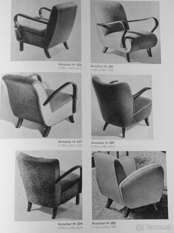 kreslá H-227,Jindřich Halabala - 10