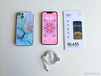 APPLE IPHONE 13 PINK 128GB,ZDRAVIE BATERKY 100% - 10