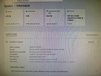 Herný PC i7-10700F / RTX 3070 / 64GB / SSD + HDD / RGB - 10