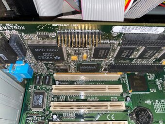 Retro PC AT - Pentium MMX, kompletna zostava s CRT - 10