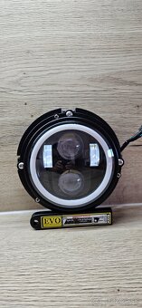 Zetor predné LED svetla 143mm 5,75' (angel eyes) - 10