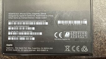 iPhone 12 PRO GRAPHITE 256 GB - 10