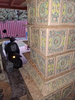 Kachlová pec historická - 10