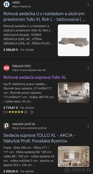 sedacia súpeava Tollo XL nová, nepoúžitá - 10