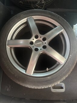 DEZENT 5X105 17" s pneumatikami - 10