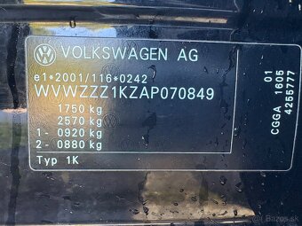 Vw golf 6 benzín - 10