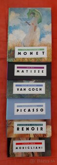 Van Gogh,Picasso, Monet, Matisse,Renoir, Modigliani kolekcia - 10