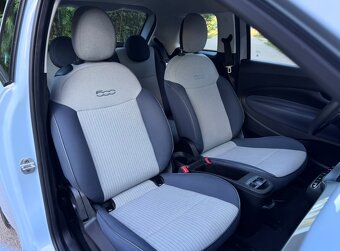 FIAT 500e 87kW, biely interiér - 10