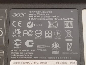 Acer 5830TG - 10