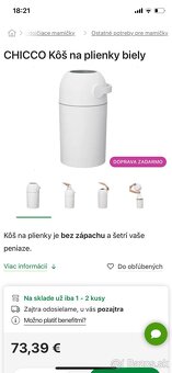 Kôš na plienky chicco - 10