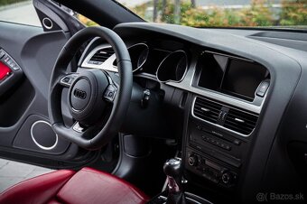 AUDI celoperforovaný volant s MULTIFUNKCIOU a RS F1 pádlami - 10