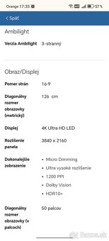 SMART TV Philips 4K UHD LED 50palec - 10