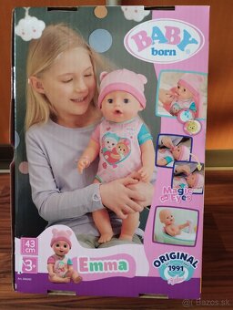 Babika BABY born Emma + postielka s kolotocom - 10