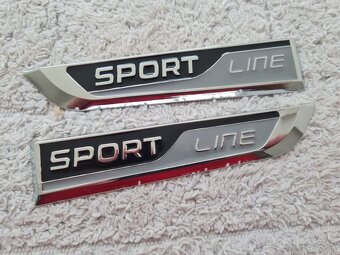 Napis SPORTLINE na blatník ŠKODA - 10