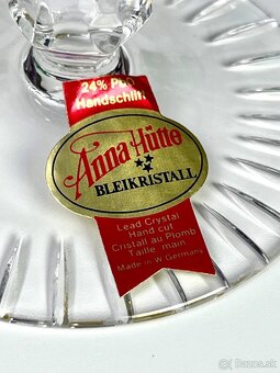 Krištáľové poháre kremánky Anna Hutte Traube - 10