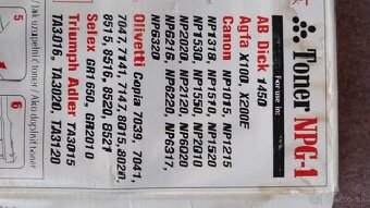 Tonery CANON, MINOLTA, OKI - 10