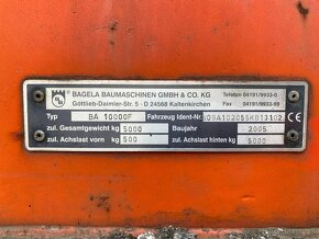 BAGELA BAUMASCHINEN recyklátor živice, VIN 102 - 10