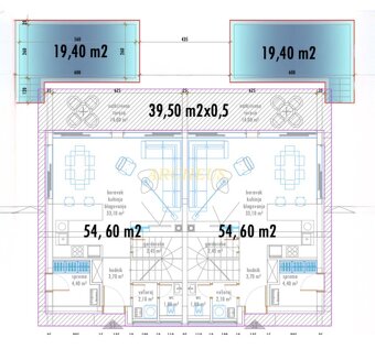 LUXUSNÝ DVOJDOM REZIDENČNÝ KOMPLEX PRIVLAKA - CHORVÁTSKO - 10