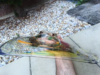 sklená misa - hutné sklo kolorované - 10