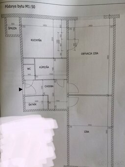 Velky 2 izbovy byt ul. M.R.Stefanika Levice - 10