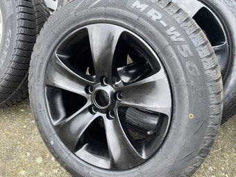 MOON Schwarz Orig.skoda Alu Disky 5x112 215 60 16 Zimné - 10