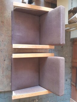 Kreslá RETRO rôzne, zelené, hnedé, modré, červené - 10