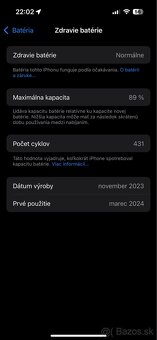 iPhone 15 - 256 GB Black - 10