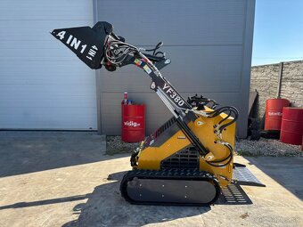 Mini nakladač bager - 10