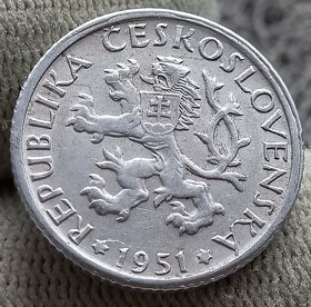 Československé  mince. - 10