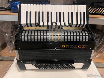 Predám akordeón Hohner Verdi II N- 96 Basový - Made in Germa - 10