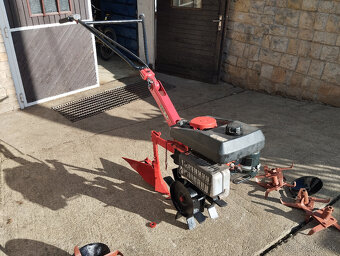 Rotavátor + oborávač, riadkovač - 10