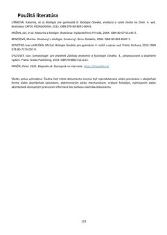 Biológia človeka - 10