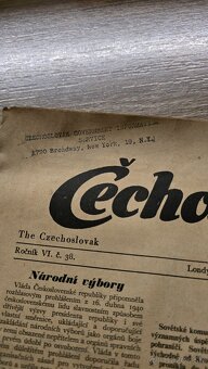 Noviny Čechoslovák a Svornost 1944 - 10