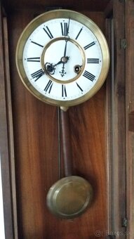 Hodiny drevene-kyvadlove 1935-50 - 10