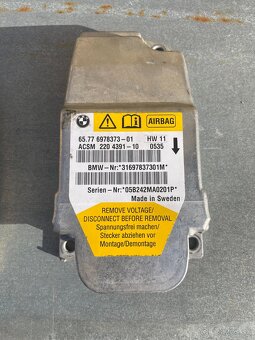 BMW E60 E61 5er Riadiace jednotky a moduly - 10