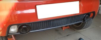 Univerzálna koncovka výfuku Logo: Akrapovič dizajn Carbon - 10