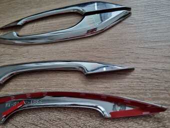 Chromove krytky klucky AUDI A4 B9 AUDI Q5 - 10