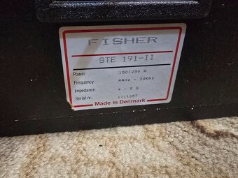 Fisher STE191 II stlpové reprosústavy - 10