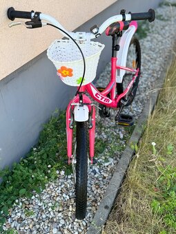 Krásny ružový bicykel CTM | 20” | Ako nový | Košík | Prilba - 10