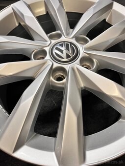 5x112 R16 originál alu VW Touran - ET 48 - TOP STAV - 10